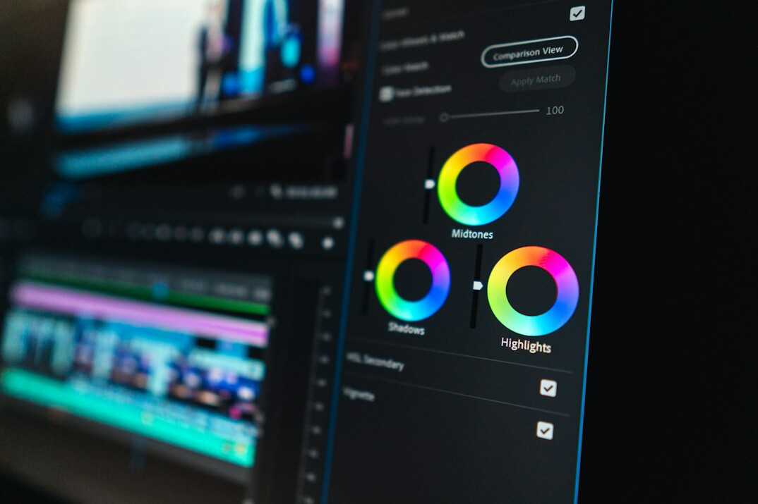 photo editing software interface